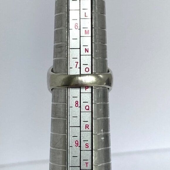 Sterling Silver 925 0.69" Wide Scrollwork Celtic Style Band Ring Size 7.25 - Picture 11 of 16